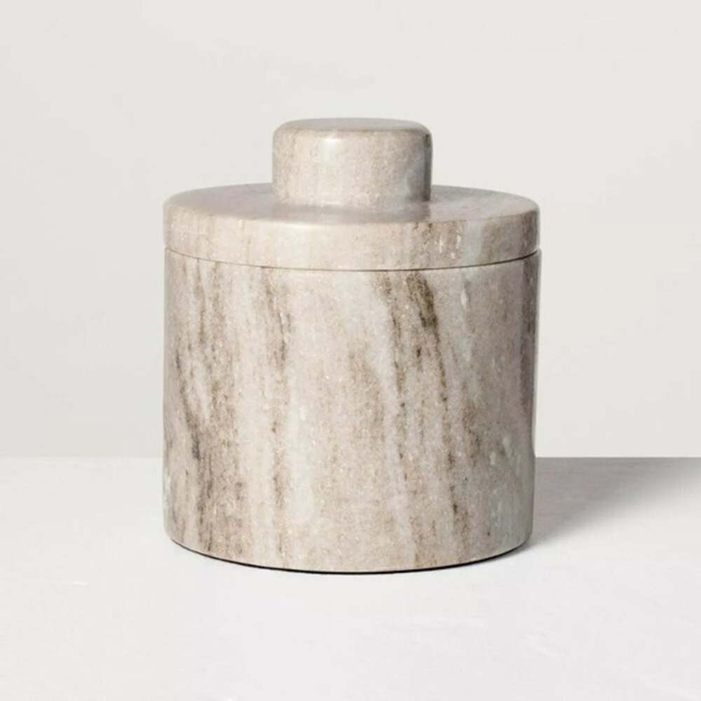 Marble Butter Keeper Warm Gray - Hearth & Hand Magnolia, Target